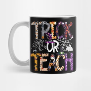 Trick or Teach Teacher Halloween Mug